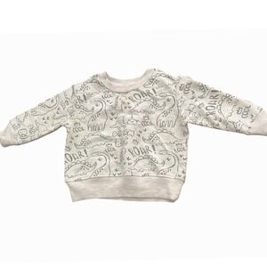 Alex & Jack Toddler Boys Dinosaur Print Sweatshirt Gray 12M 6AJ1969ARS